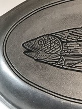 Wilton-Columbia Pewter Fish Oval Casserole Dish Tray 15.75&quot; x 8.75&quot;1.5&quot; Deep - £14.78 GBP