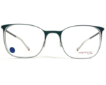 Menrad Brille Rahmen Mod.16039-4100 Grau Blau Klar Quadratisch 53-19-140 - $69.75
