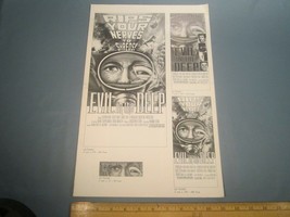 Movie Press Book 1977 EVIL IN THE DEEP Stephen Boyd AD PAD [Z106b] - $42.24
