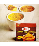 1966 Jell-O Golden Egg Custard Advertisement Vintage Pudding Dessert DWJJ11 - $562.47 MXN