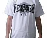KR3W X Crooks &amp; Castillos Colab Union Clan Mediana Blanco Camiseta Nwt - $13.47+