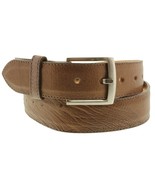 Mens Western Dress Cowboy Belt Real Ostrich Belly Skin Brown Ranch Wear ... - $81.22 CAD