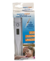 Safety First Digital Thermometer High Accuracy 60-Second Readout w/LR41 ... - $6.99