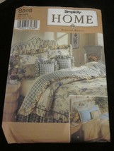 Simplicity Home Bedding Basis Pattern 8898 One Size Brand New Uncut New - £7.97 GBP