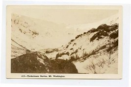 Tuckerman Ravine at Mt Washington New Hampshire Real Photo Postcard - £14.03 GBP