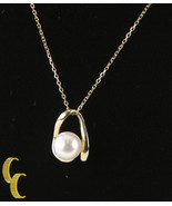 American Pearl 14k Yellow Gold Pendant & Stud Earring Set Great Gift For... - $44,702.19 MXN American Pearl 14k Yellow Gold Pendant & Stud Earring Set Great Gift For... - $44,702.19 MXN