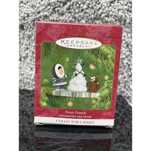 Hallmark 2001 Frosty Friends Eskimo Tree Huskey Puppy Keepsake Ornament ... - $12.27