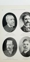 Notable St. Louis Men of 1900 Photos INSURANCE MEN Judd Goerts Way Everett B8 - £8.84 GBP