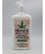 Hempz Pink Pomelo &amp; Himalayan Sea Salt Herbal Body Moisturizer.  17oz New - $383.91 MXN