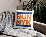 NEW YORK KNICKS Run Style PILLOW Soft Home Decor Accent NY Basketball Ho... - $29.69+
