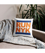 NEW YORK KNICKS Run Style PILLOW Soft Home Decor Accent NY Basketball Ho... - £23.34 GBP+