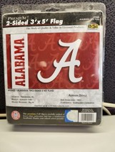 BSI NCAA College Alabama Crimson Tide Double Sided 3 X 5 Flag - £17.03 GBP