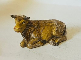 Roman Fontanini Animal Italy figurine Nativity Christmas Simonelli Cow Bull Calf - £23.33 GBP