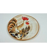 Romalo Rooster Hand Painted and Hand Crafted by Tabletops Gallery Salad ... - £9.58 GBP