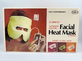 Vintage Casco Electric Facial Heat Mask Scarce 70s Beauty Product In Box - £25.51 GBP