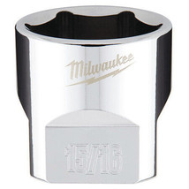 Milwaukee Tool 45-34-9071 3/8 In. Drive 15/16 In. Sae 6-Point Socket With Four - $21.99