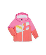 Swiss Tech Girls Waterproof Ski Jacket with Hood Fantasy Flower - Size X... - $665.05 MXN