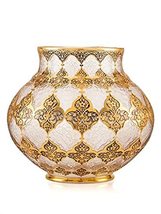 LaModaHome Halkar Vase Boho Rare Design Unique Decorative Centerpiece for Living - £989.02 GBP