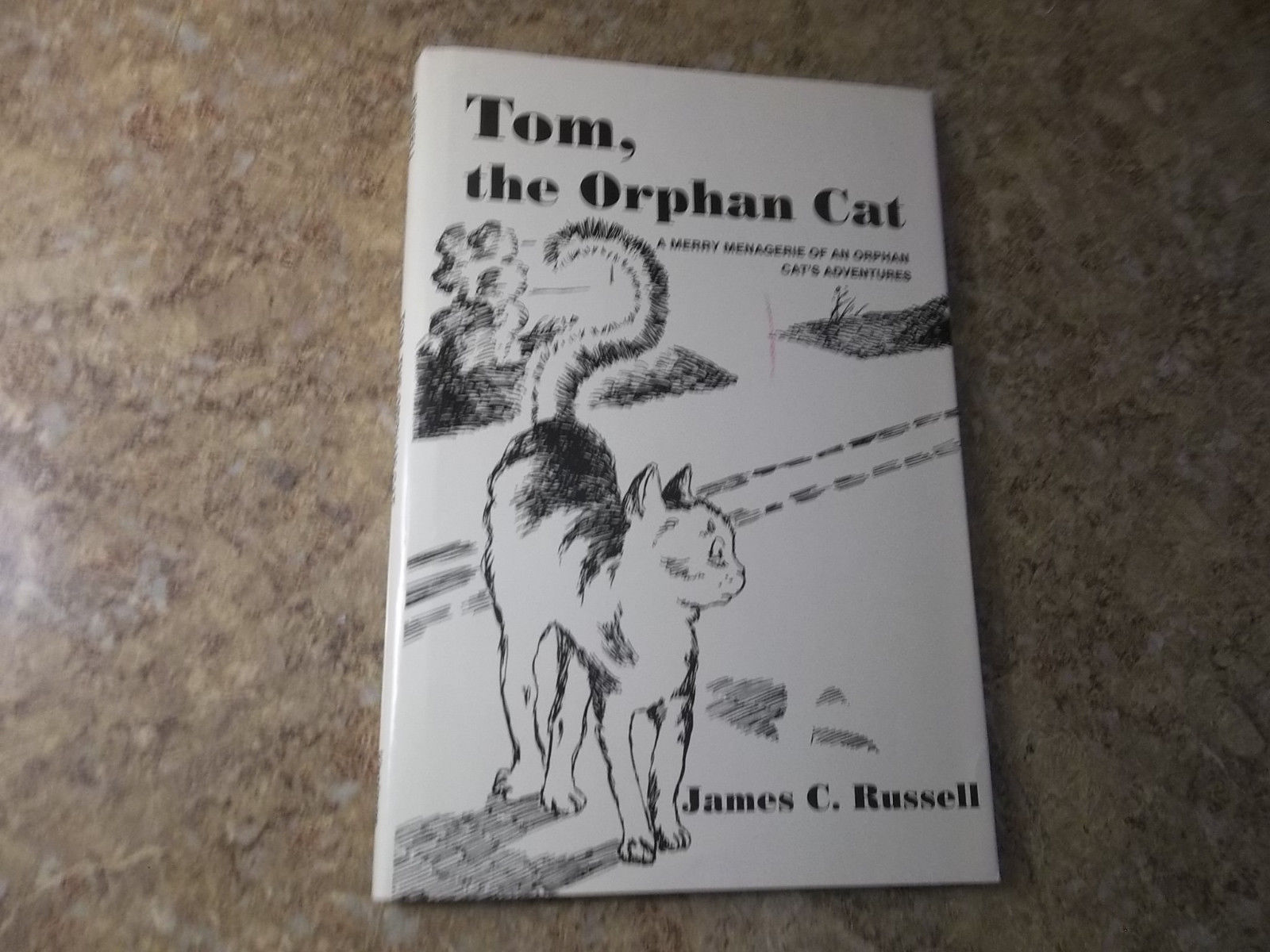 Tom, the Orphan Cat by James C. Russell (1996, Hardcover) SIGNED - $24.67