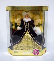 Barbie Happy Holidays Vintage Mattel 12&quot; Special Edition Doll Sealed 1996 - $49.49