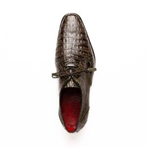 Men's Shoes genuine caiman crocodile dress derby Lacio WoodGreen image 4