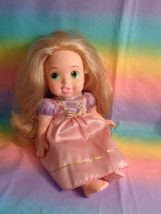 My First Disney Princess Tangled Rapunzel Baby Doll Original Pink Dress Damaged - £8.05 GBP