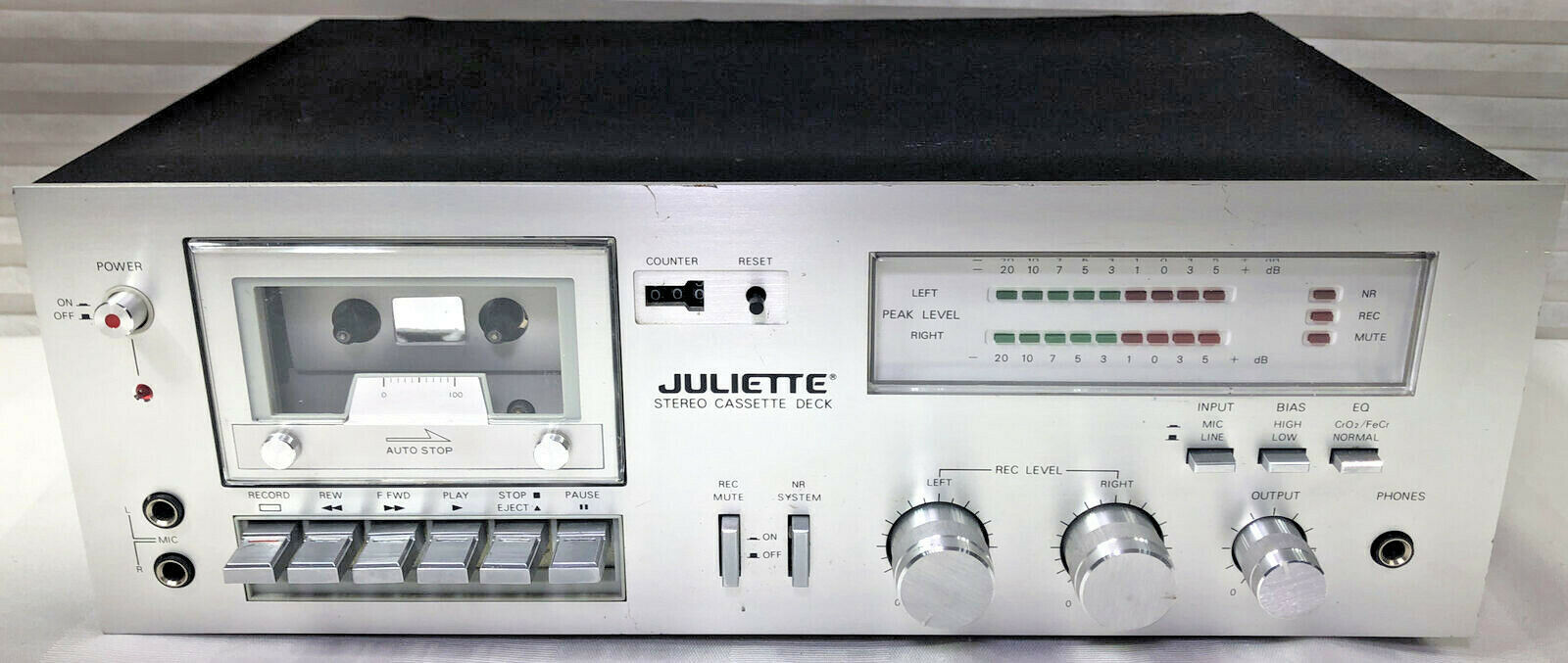 Primary image for Juliette Model JD-5000 Vintage Stereo Cassette Deck