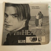 7th Heaven Tv Guide Print Ad David Gallagher TPA18 - £4.67 GBP