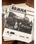 Lot of 10 BRMNA Journal 1987 Complete British Railway Modellers of North... - €7,13 EUR