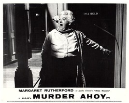Murder Ahoy 1964 Margaret Rutherford as Miss Marple looks shocked 8x10 photo - £7.66 GBP