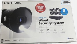 Night Owl 1080p HD Wired Security System 6 Spotlight Cameras with 1TB Hard Drive - £223.81 GBP