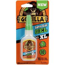 Gorilla Super Glue Gel XL, 25 Gram, Clear, (Pack of 1) - $12.95