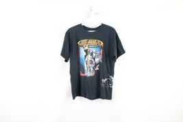 Vtg Womens Small Faded WWF The Rock Just Bring It Wrestling Double Sided T-Shirt - £77.36 GBP