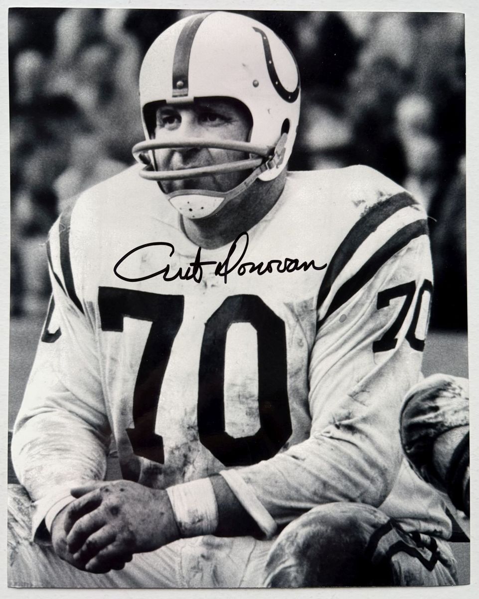 Art Donovan (d. 2013) Autographed Glossy 8x10 Photo - Baltimore Colts - $26.49 CAD
