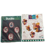 Christmas Bucilla Felt Applique DISNEY Ornament Kit Pooh Roo Tigger Pigl... - $379.07 MXN