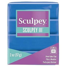 Sculpey III Polymer Clay Blue - £10.64 GBP