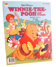 Vintage Disney Winnie The Pooh Paper Doll Book 1980 NEW UNCUT Whitman Tigger - £10.28 GBP