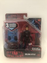 Selina Kyle Catwoman - The Batman 3.75&quot; Action Figure Spin Master New - £9.43 GBP
