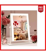Travel-Ready Lighted Vanity Mirror with 360° Rotation &amp; Dual Power Options - $681.15 MXN