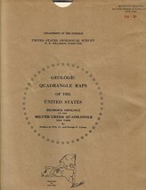 USGS Geologic Map: Silver Creek Quadrangle, New York - £9.62 GBP