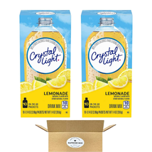 Crystal Light Lemonade Iced Tea Powdered Drink Mix - Pack of 2 (20 Packets in To - £15.17 GBP