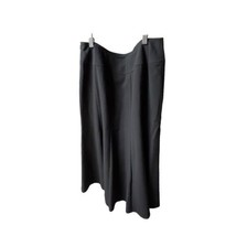 Kim Rogers Signature Skirt Women 12 Black Side Zip Flared Dressy Church Business - £9.16 GBP