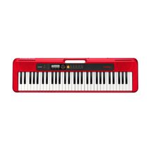 Casio CT-S200 Casiotone 61-Key Portable Keyboard with Piano tones, Red Color - $370.99
