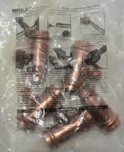 Nibco Press System Tee Leak Detection Wrot Copper 9099555PC Quantity 5 Per Bag image 3
