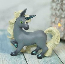 Ebros Whimsical My Little Unicorn Horse Figurine in Pastel Colors (Grey Comet) - £18.18 GBP