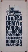 The Academy Est Panic At The Disco Screen Print Poster March 23 Panic! E... - $2,477.89 MXN