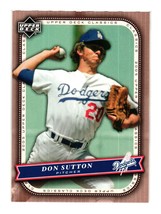 2005 Upper Deck Classics #27 Don Sutton Los Angeles Dodgers - £1.56 GBP