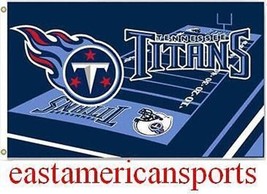 Tennessee Titans NFL 3' x 5' Field Logo Yard Flag Pole Banner Tailgate Bar Room - $14.99