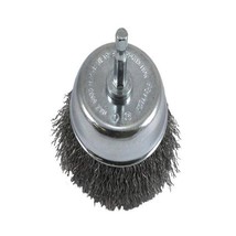 Forney 72731 Wire Cup Brush, Coarse Crimped with 1/4-Inch Hex Shank, 3-I... - £10.19 GBP