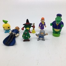 Mixed Lot Of 7 Toys- Octonauts, Baby Genius Dinosaur, Smiley Face Witch,Ninja - £9.14 GBP